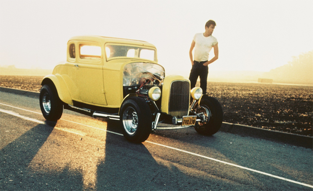 A 1932 Ford Coupe from the film American Graffiti.