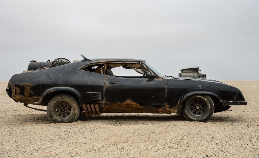 A 1973 XB GT Ford Falcon from the 1979 movie Mad Max.