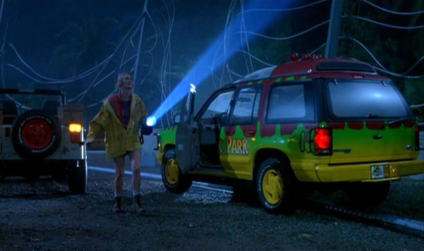 A 1992 Ford Explorer XLT UN46 that was featured in Jurassic Park.