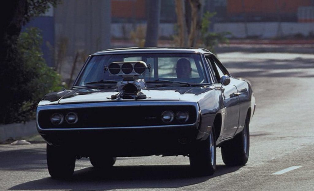 A 1970 Dodge Charger that was seen in the 2001 film The Fast and The Furious.