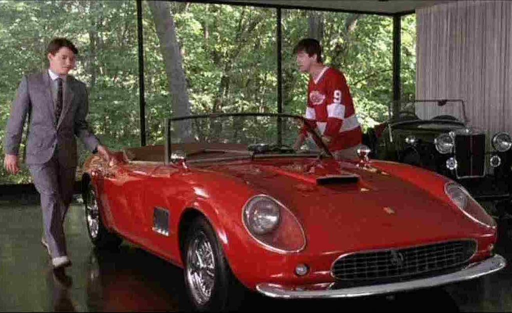 A 1985 Modena GT Spyder California featured in Ferris Bueller's Day Off.