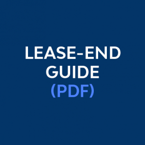 A button that takes you to view the lease-end guide