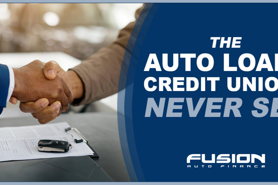 Feature image for “The Auto Loans Credit Unions Never See,” showing a vehicle lease agreement and handshake with the headline “The Auto Loans Credit Unions Never See.”