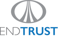 EndTrust logo with gray road symbol and blue text
